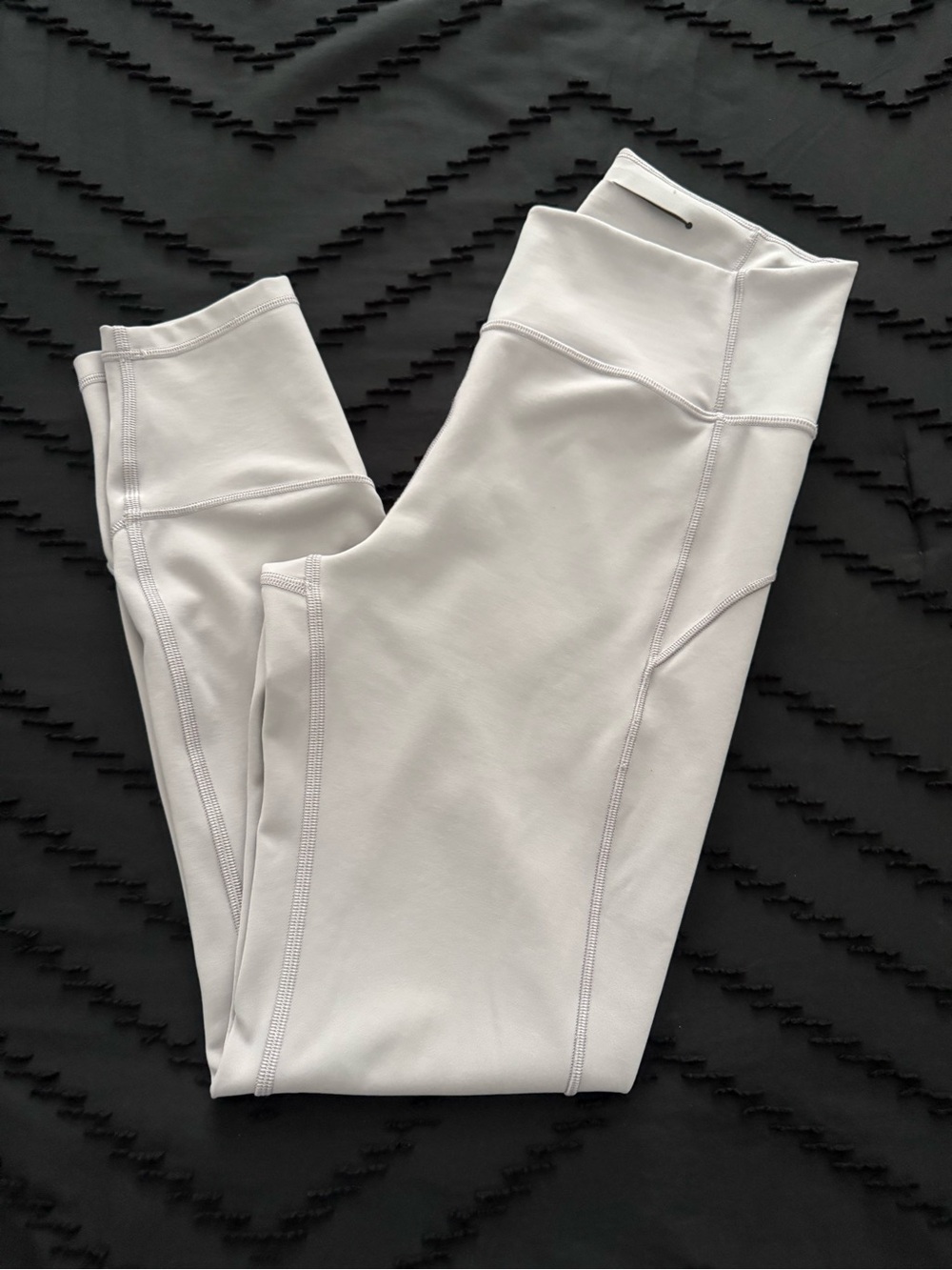 lululemon athletica Light Gray High-Rise Leggings